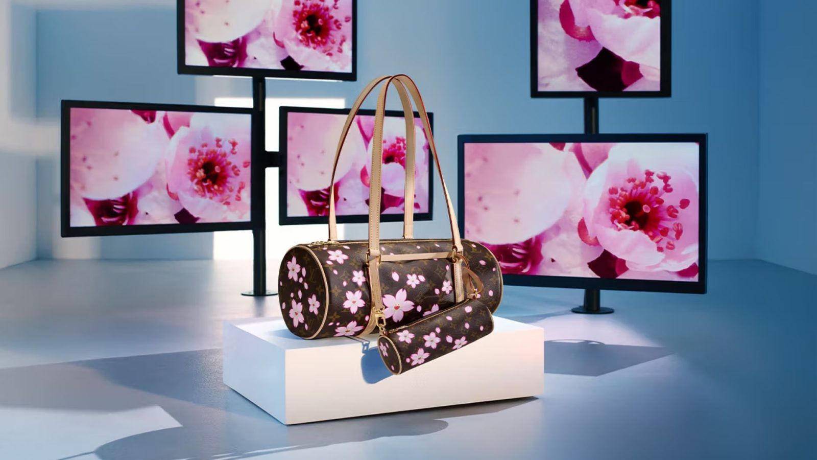 LOUIS VUITTON LV X TM Monogram Cherry Blossom Speedy
