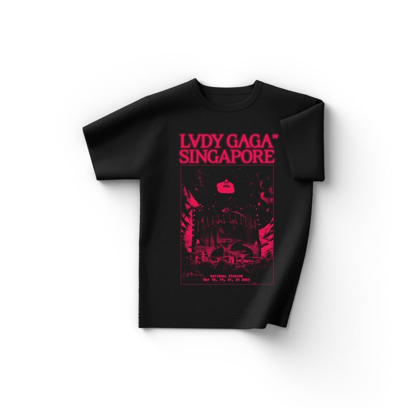 Lady Gaga official Singapore Mayhem merchandise – First look and