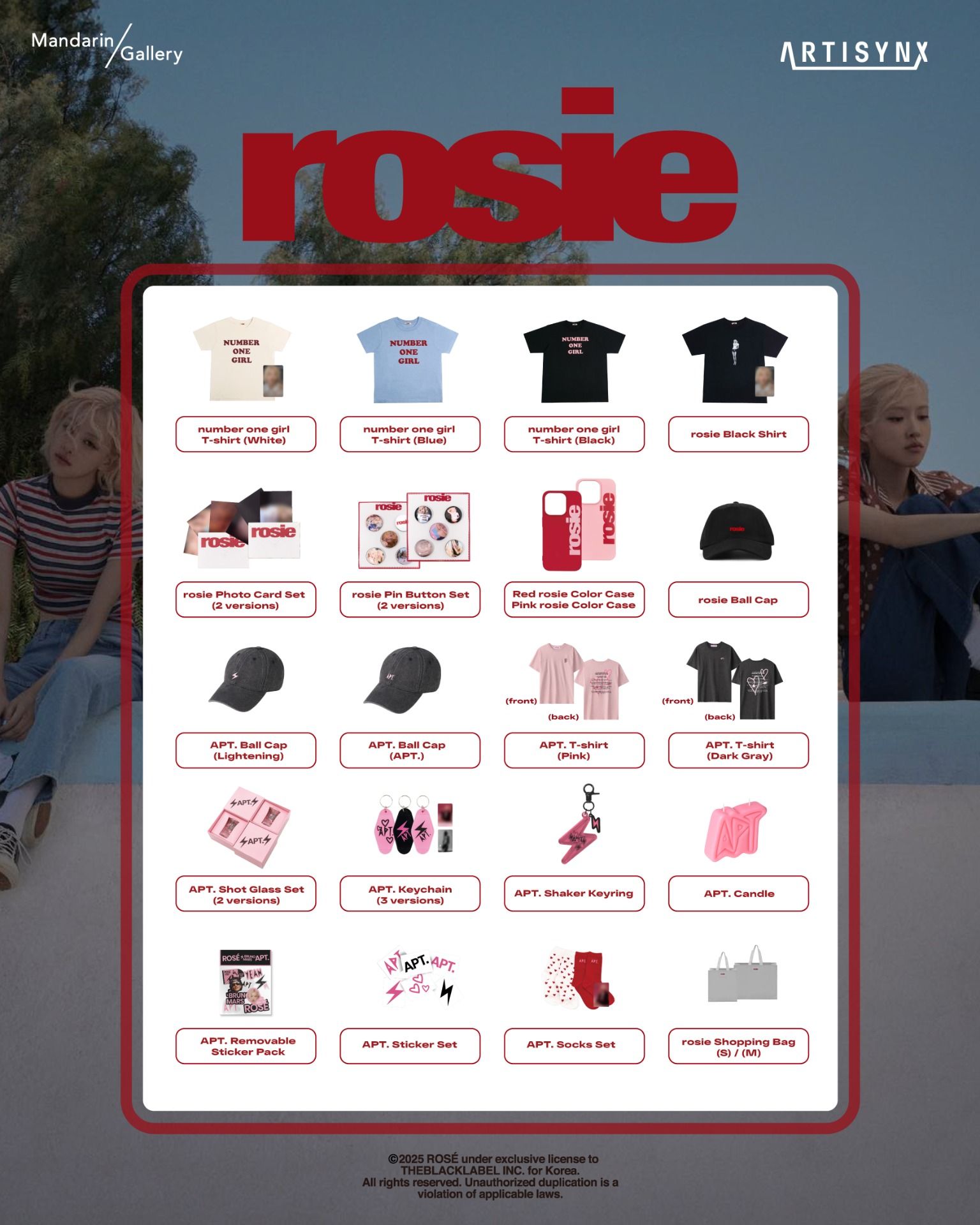 BLACKPINK Rosé to have a 'Rosie'-themed pop-up at Mandarin Gallery