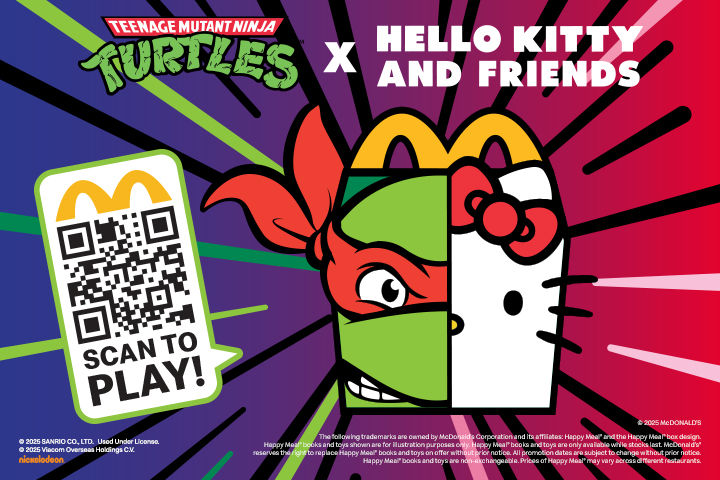 McDonald's SG to launch Ninja Turtles x Hello Kitty Happy Meal collab