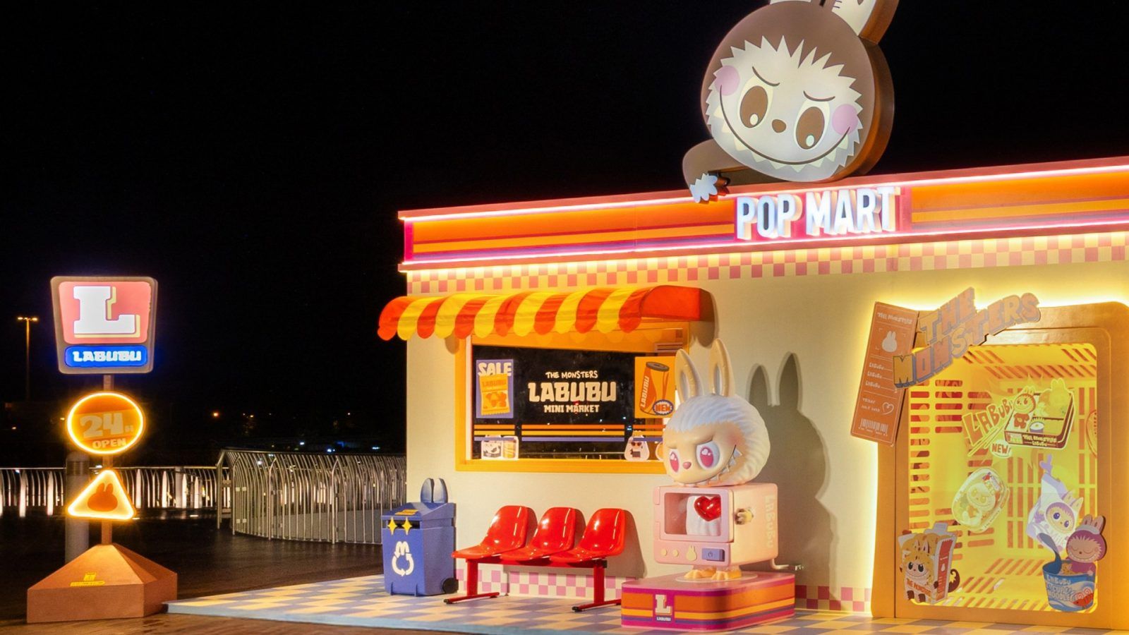 その他 POPMART THE MONSTERS LABUBU MINI MARKET POPMART Labubu The