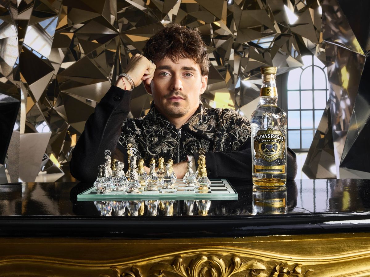 Charles Leclerc fronts Chivas Regal's first clear spirit