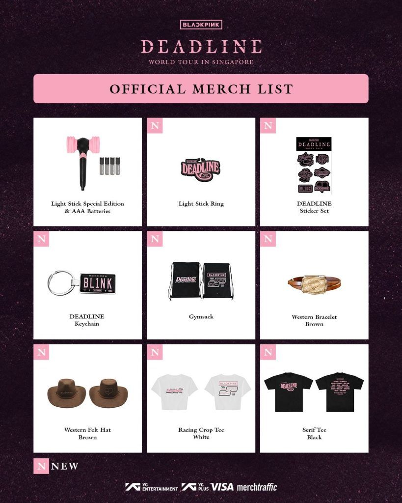 BLACKPINK Singapore 2025 concert guide: Merchandise, setlist, & more