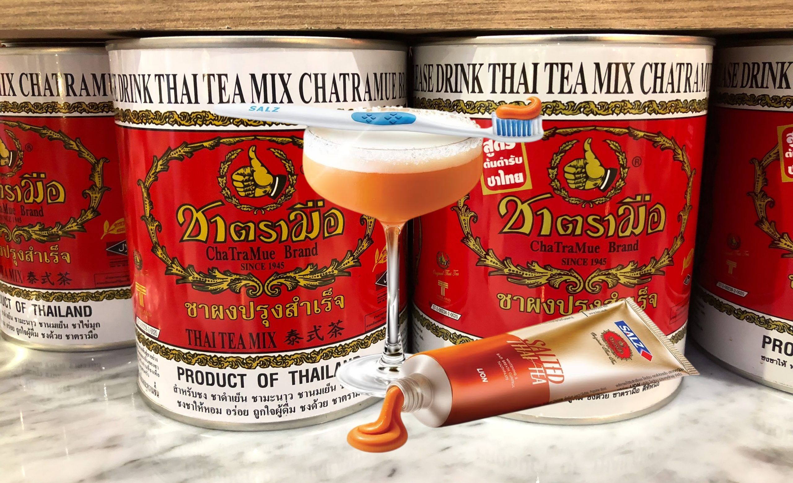 Salz teams up with ChaTraMue for Thai tea toothpaste | LSA Singapore