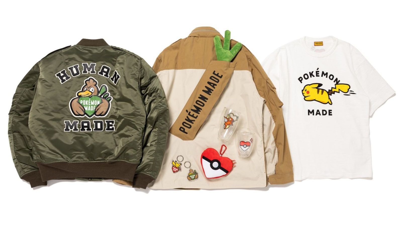 Human Made x Pokémon drops second Pokémon Made collection for 2026