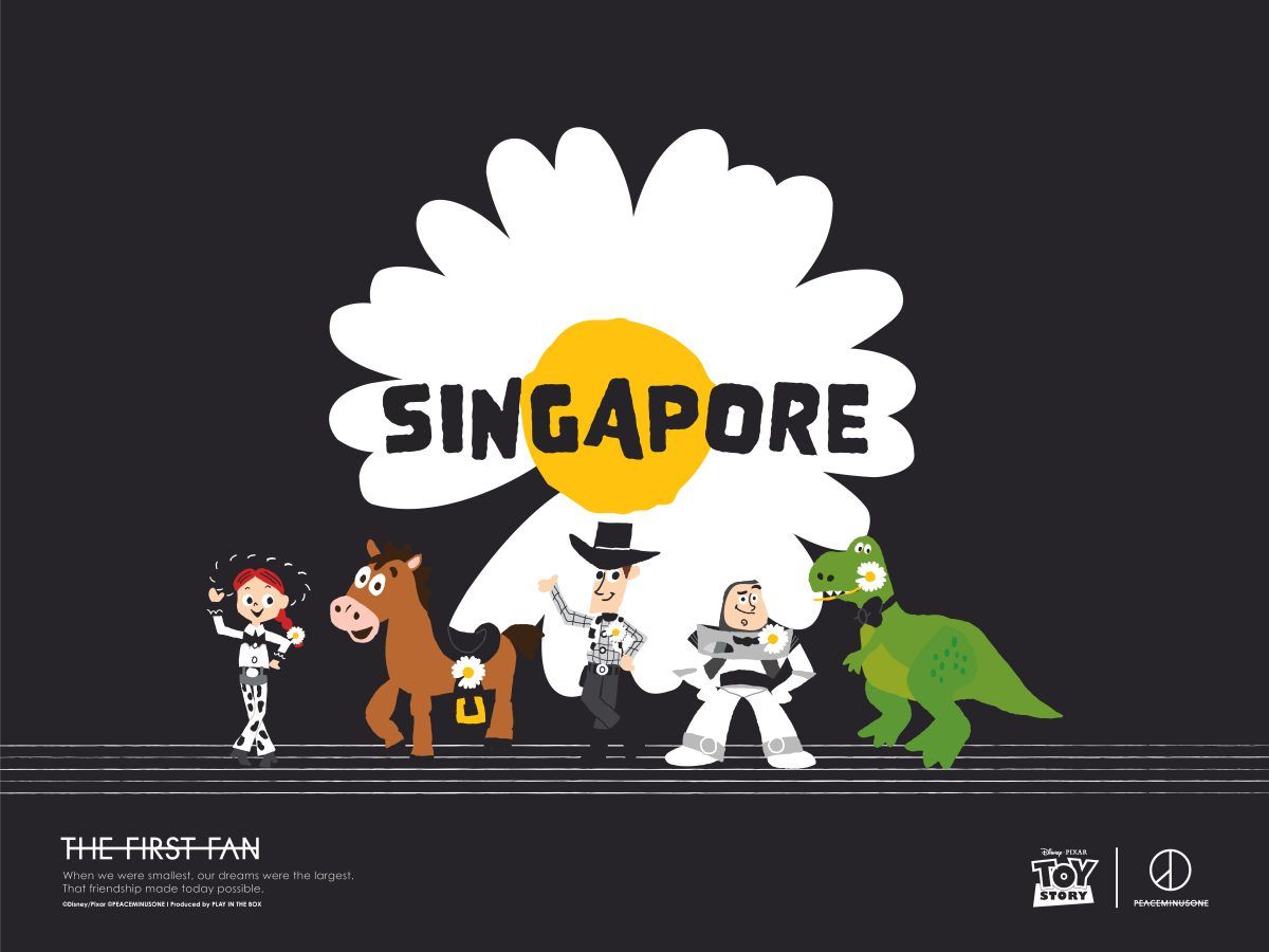 アイドル TOY STORY PEACEMINUSONE G-DRAGON G-Dragon's PEACMINUSONE x Toy Story pop-up lands in Singapore