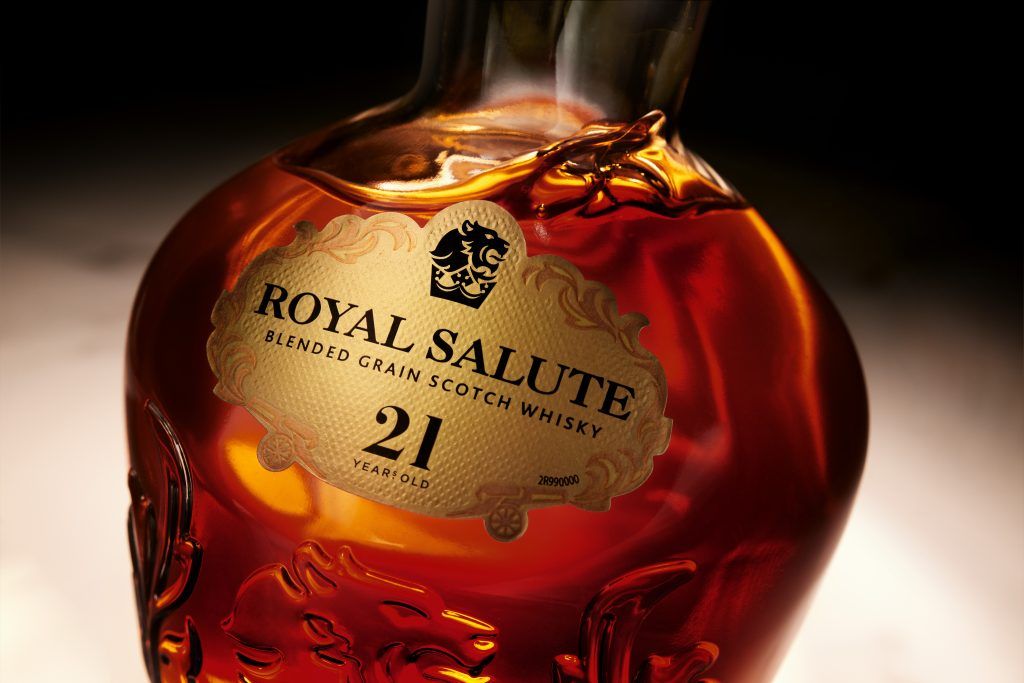 Royal Salute's new 21-year-old whisky is made entirely from grain