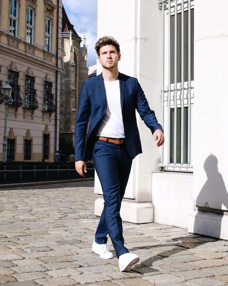 How To Wear A Suit With Sneakers  Ultimate Guide To Styling Your