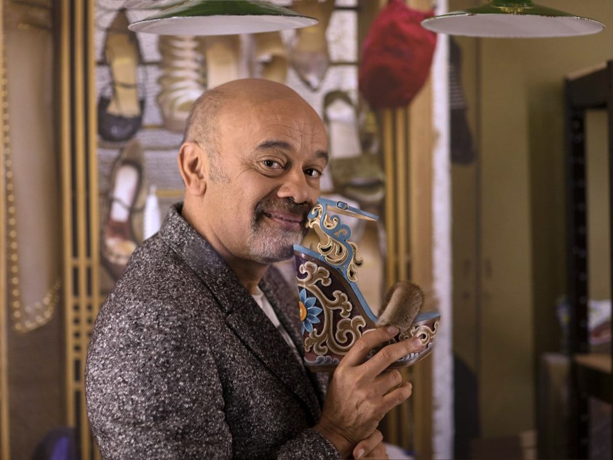 Christian Louboutin says his high heels are 'liberating
