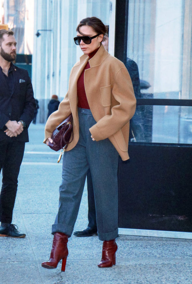 Victoria Beckham's style is all about experimenting with basics