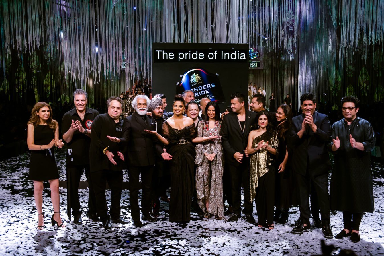 Priyanka Chopra Jonas set the runway on fire at the Blenders Pride Fashion Tour finale show, ‘The Pride of India’