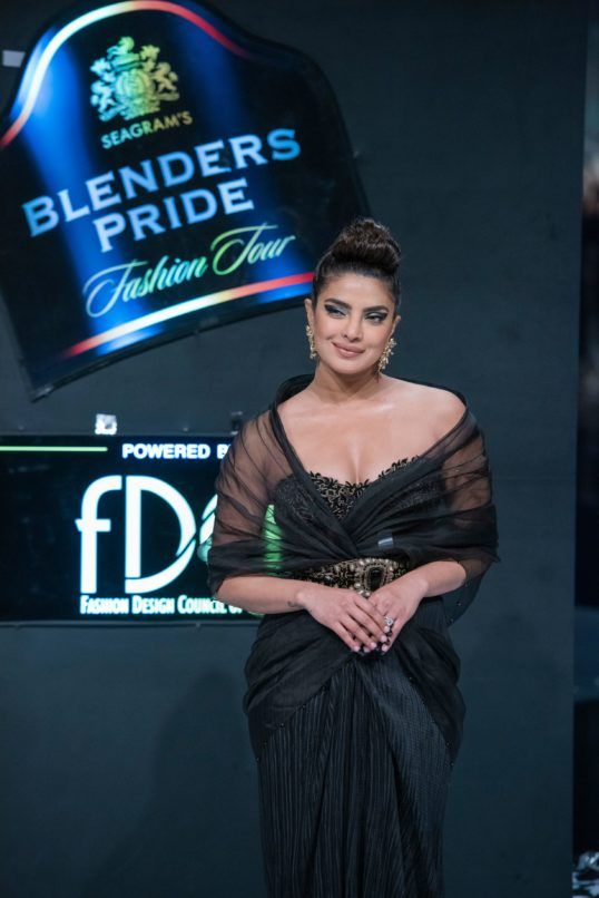 Priyanka Chopra at Blenders Pride Fashion Tour finale Mumbai 2019-20