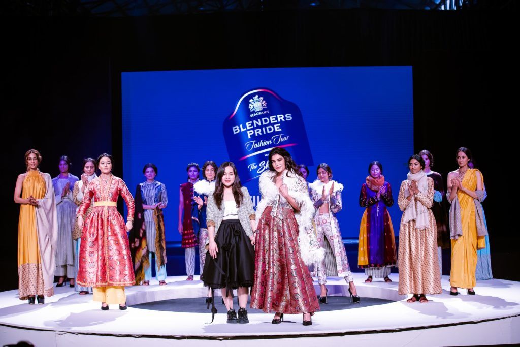 Designer Stanzin Palmo displayed her collection at The Showcase