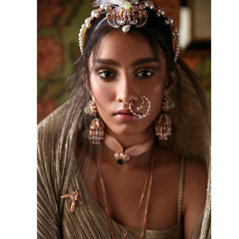 Round nose ring sale for bride