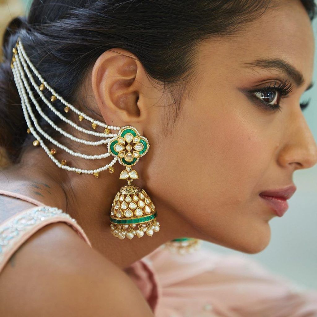 Edgy jhumka styles for discerning millennial brides