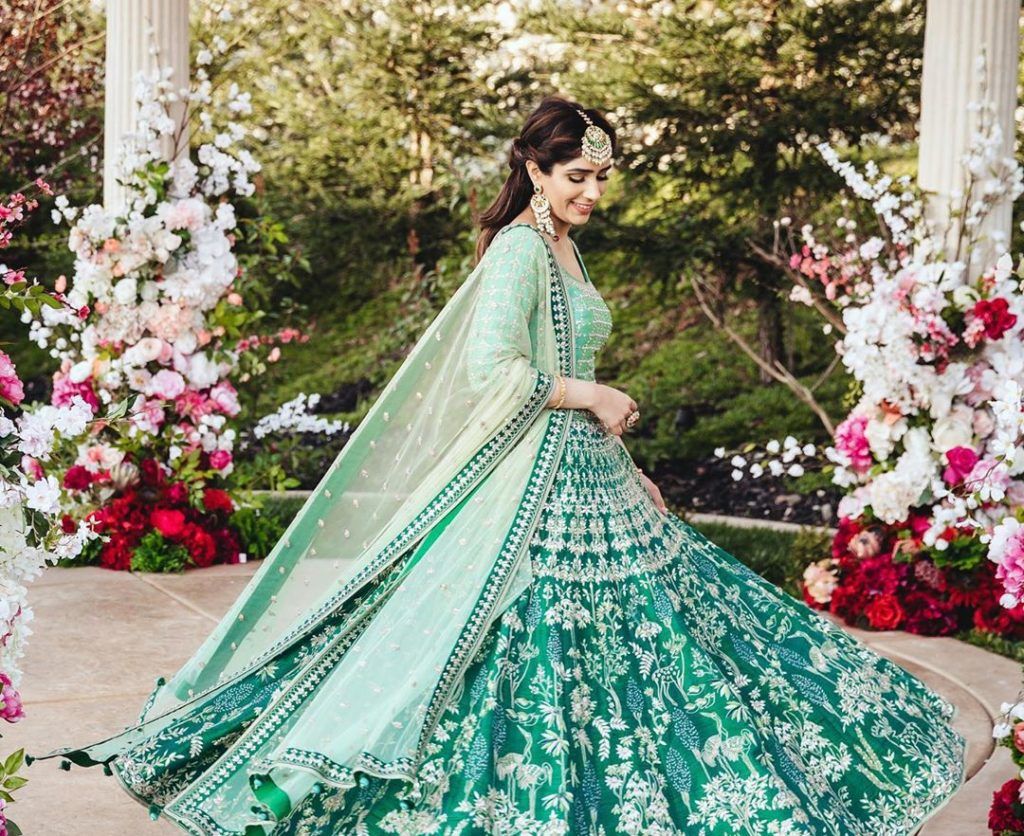 These Anita Dongre brides ditched the traditional reds for unorthodox hues