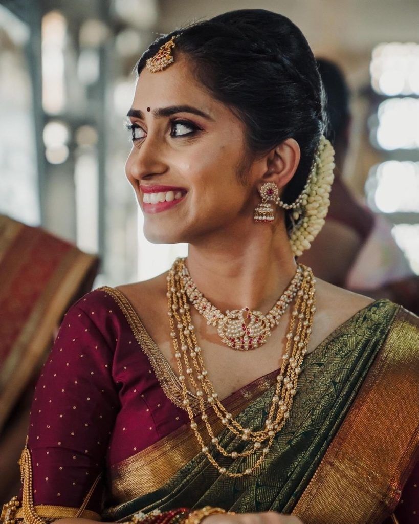 Gorgeous Offbeat Kanjeevaram Sarees for South Indian Brides