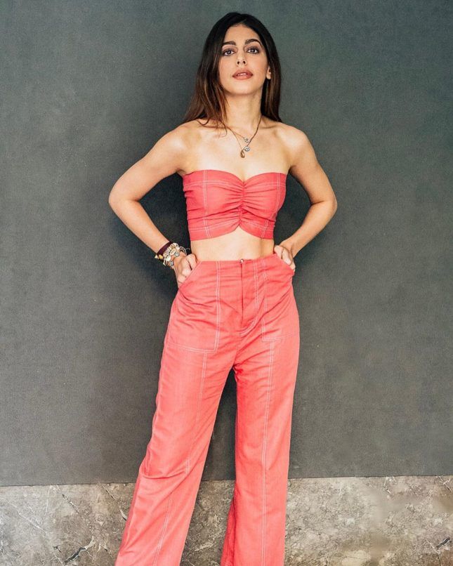 Alaya Furniturewala Takes Her Jeans, With A Lace Bodysuit To The