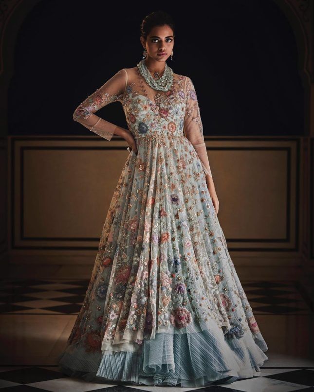 Designer Gowns For Indian Wedding Reception And Cocktail Parties