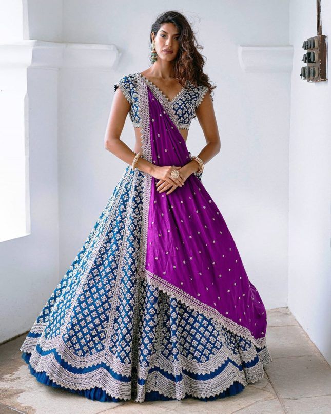 6 Dupatta Draping Styles For Your Lehenga, Lehenga Dupatta Drapes, Style  your favourite lehenga in 6 different ways with these simple yet gorgeous  DUPATTA DRAPES!, By Glamrs