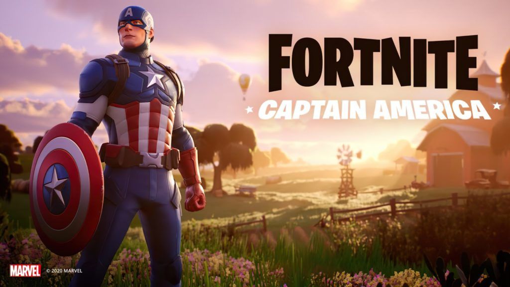 Captain America arrives in Fortnite to celebrate 4th of July, Thor to follow?