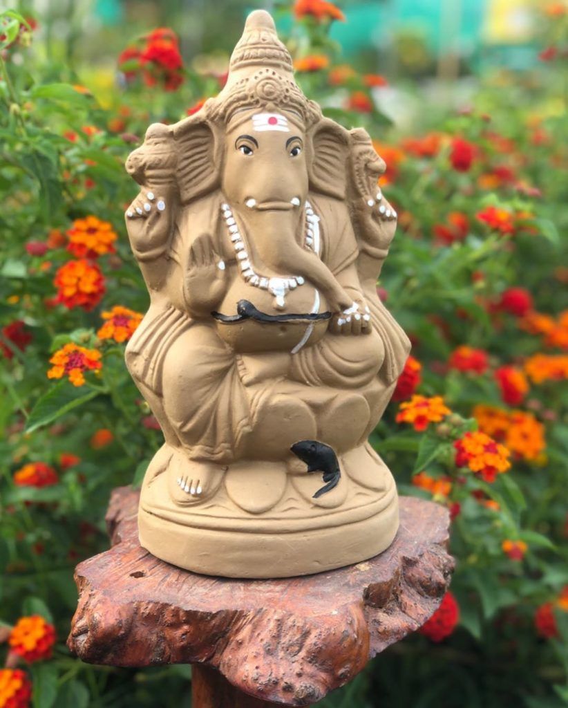 Celebrate eco-friendly Ganesh Chaturthi with these plantable idols