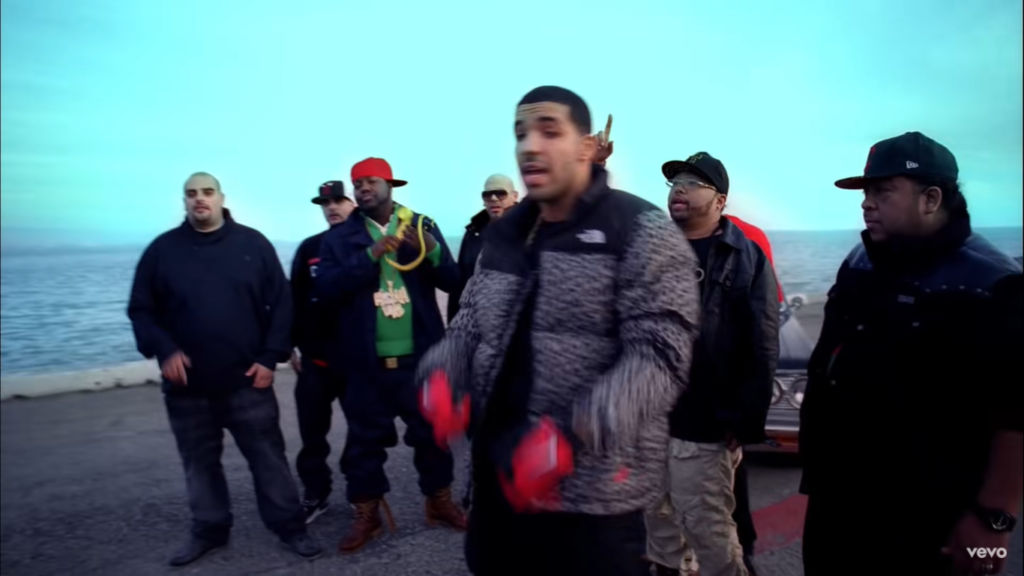 drake the north face