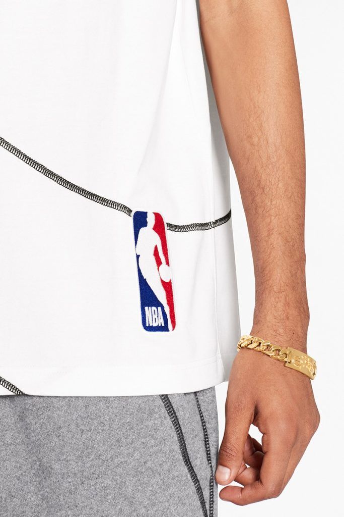 Louis Vuitton x NBA Black 'Basketball Play' T-Shirt