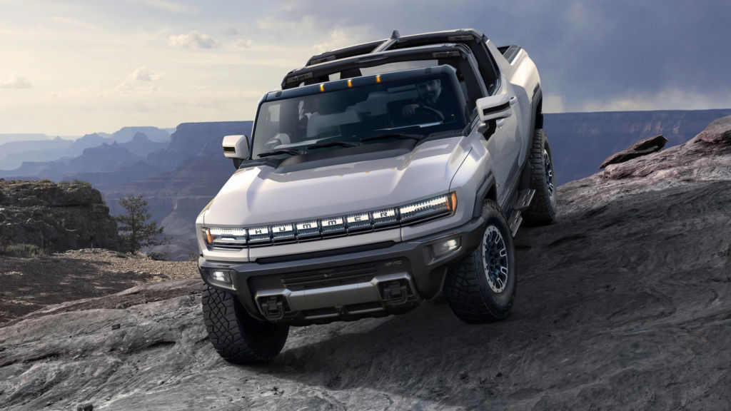 Remember that 2000s hunk? It’s back and it’s called the Hummer EV