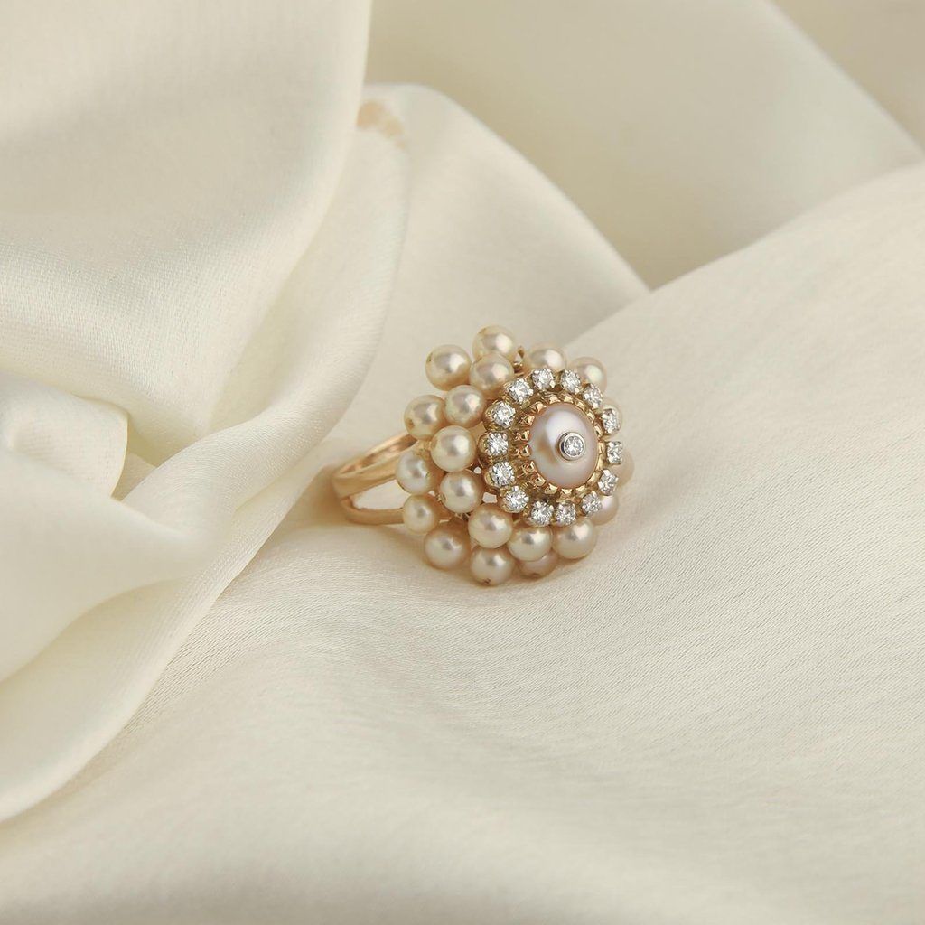 Forget diamonds, pearl engagement rings are a new jewellery favourite for brides