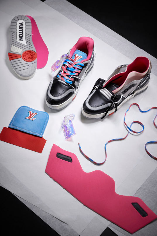 Step into the new year with these designer LV trainer sneakers