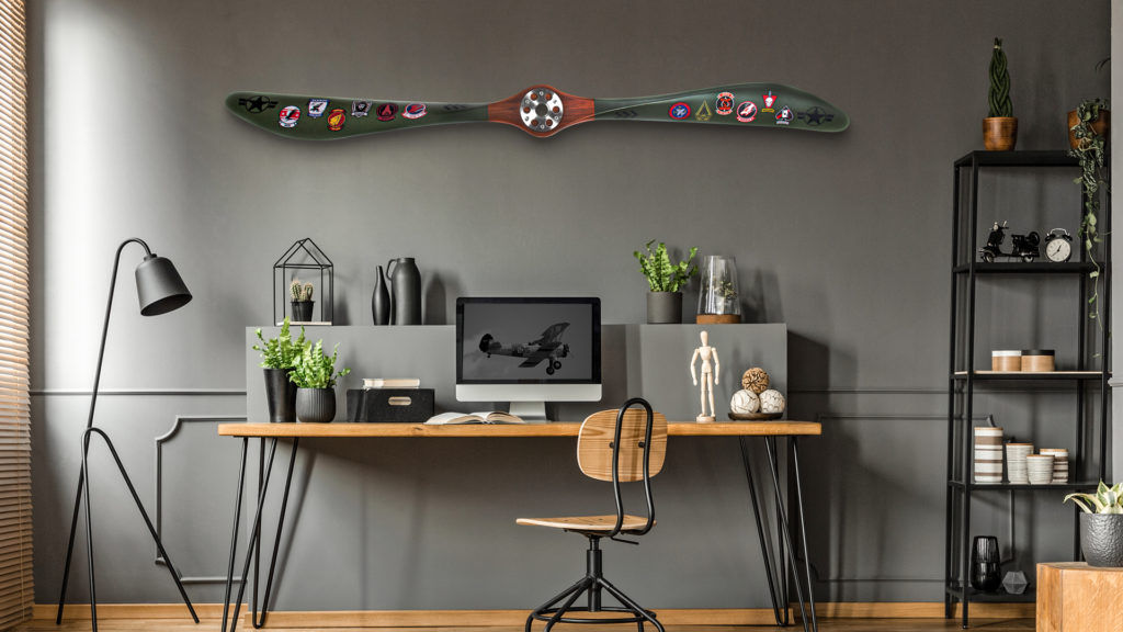 Aviation decor brand, Woodfeather flies high with a Top Gun collaboration