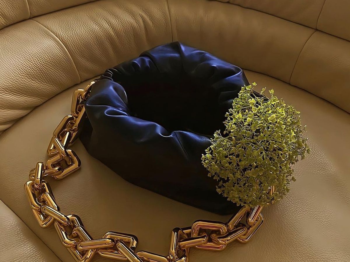 Little Luxuries Designs Louis Vuitton Style Flower Finesse Chain Bag Charm