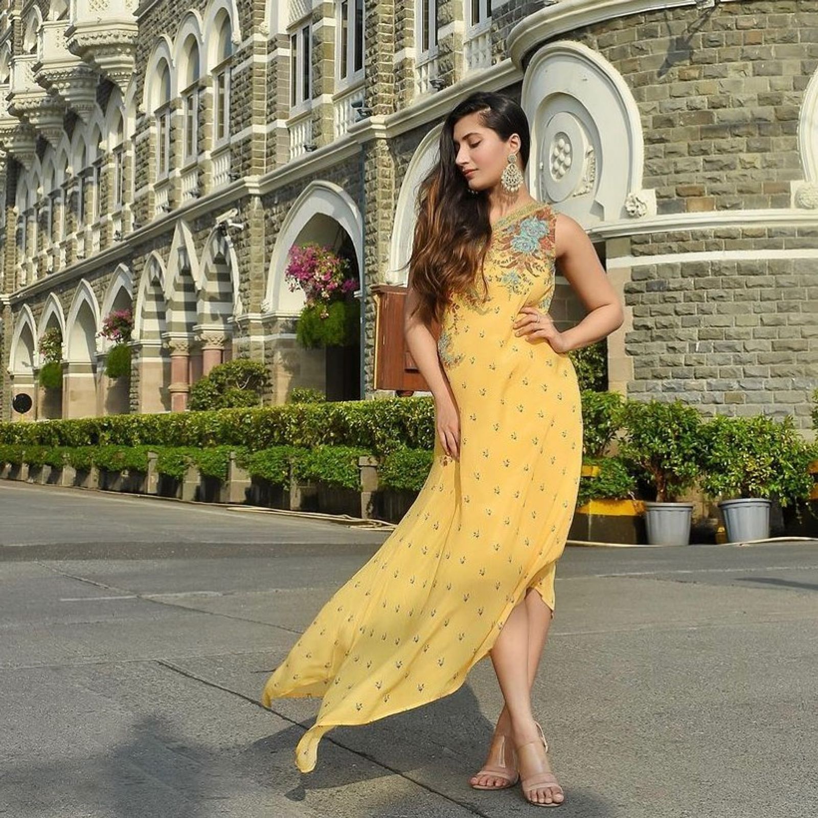 Our favourite yellow-coloured fusion outfits for Baisakhi celebrations