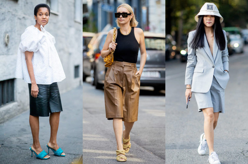 Sophisticated shorts you can wear from summer through autumn