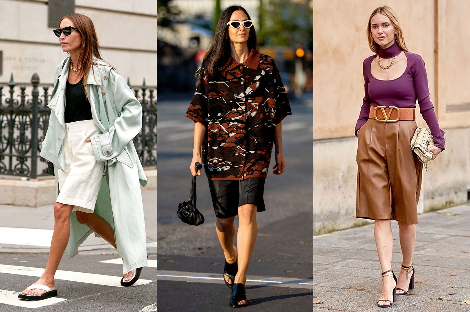 Sophisticated shorts you can wear from summer through autumn