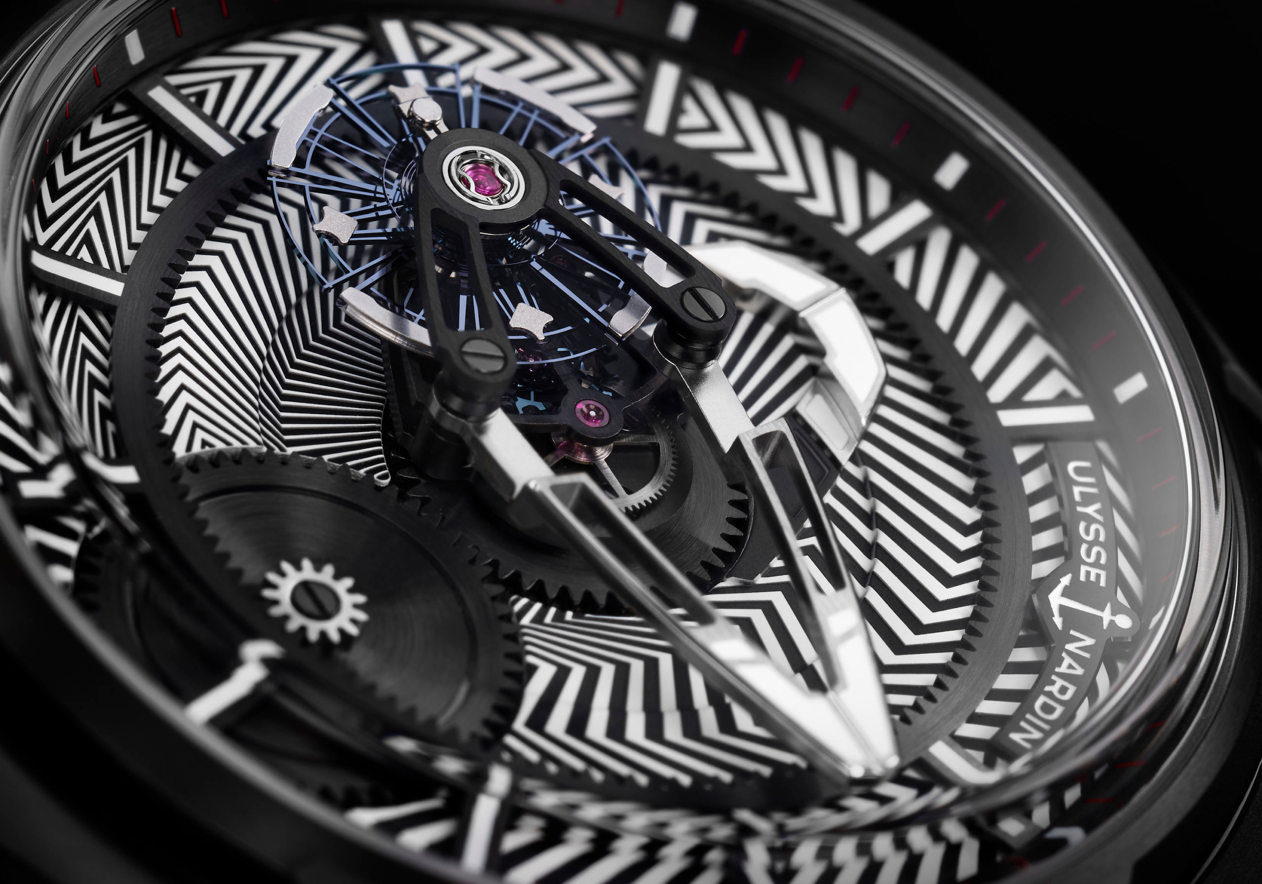 Ulysse Nardin adds a unique razzle dazzle camouflage to the Freak X