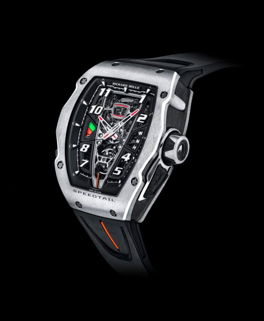 McLaren Automotive and Richard Mille join forces on an exclusive RM 40-01 speedtail watch
