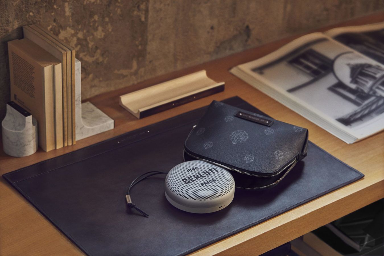 Berluti pairs up with Bang & Olufsen on a limited-edition audio