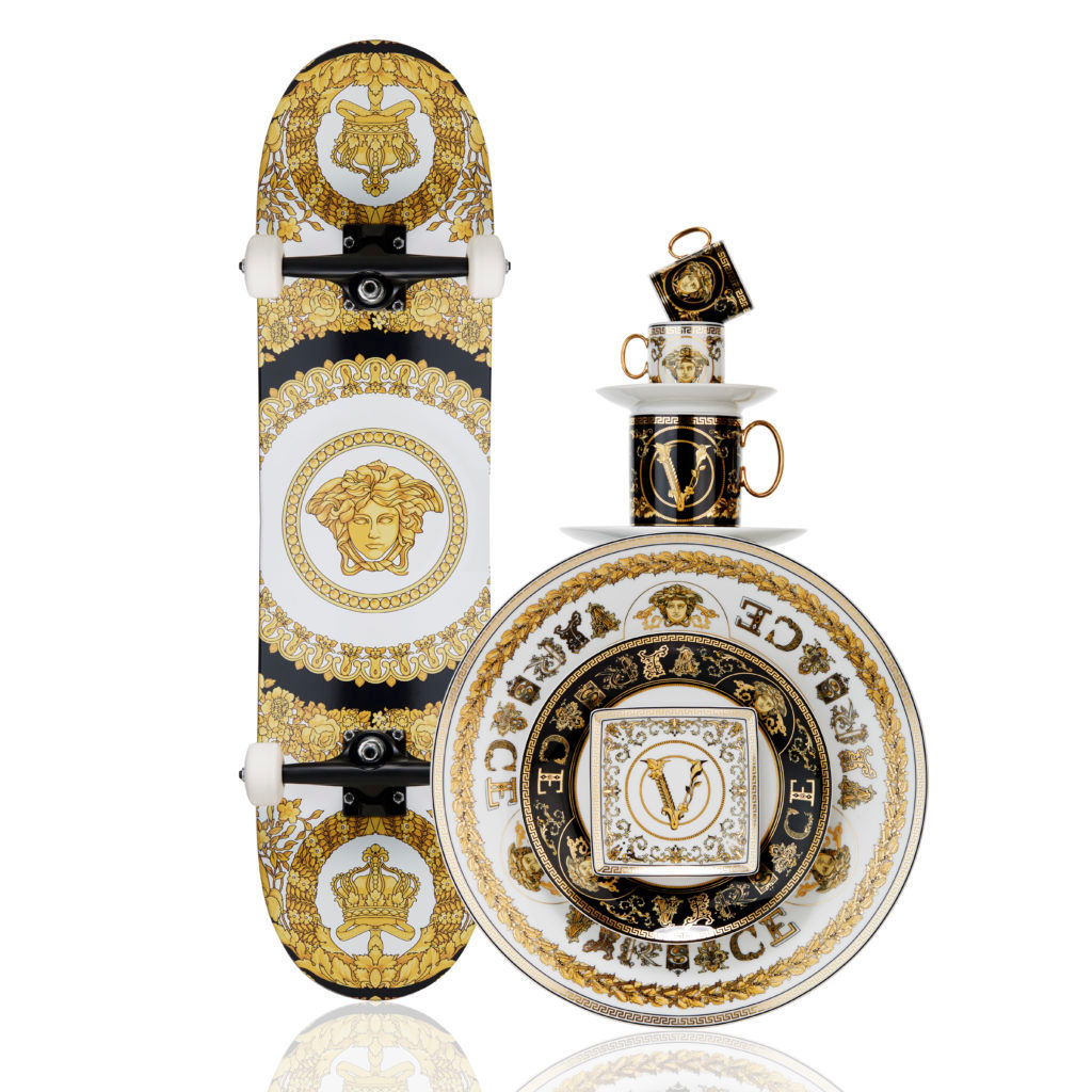 Glam up your home interiors with the latest Versace homeware collections