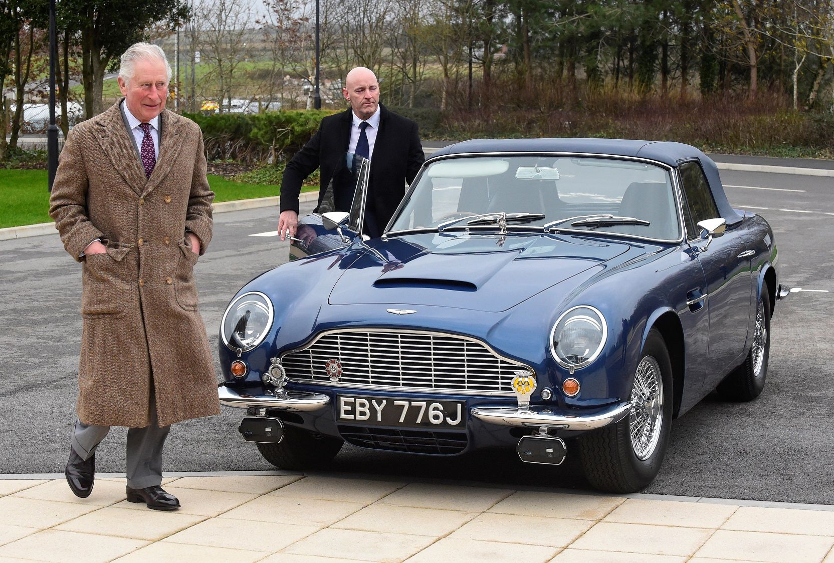 Prince Charles Aston Martin DB6 Volante cars of royals