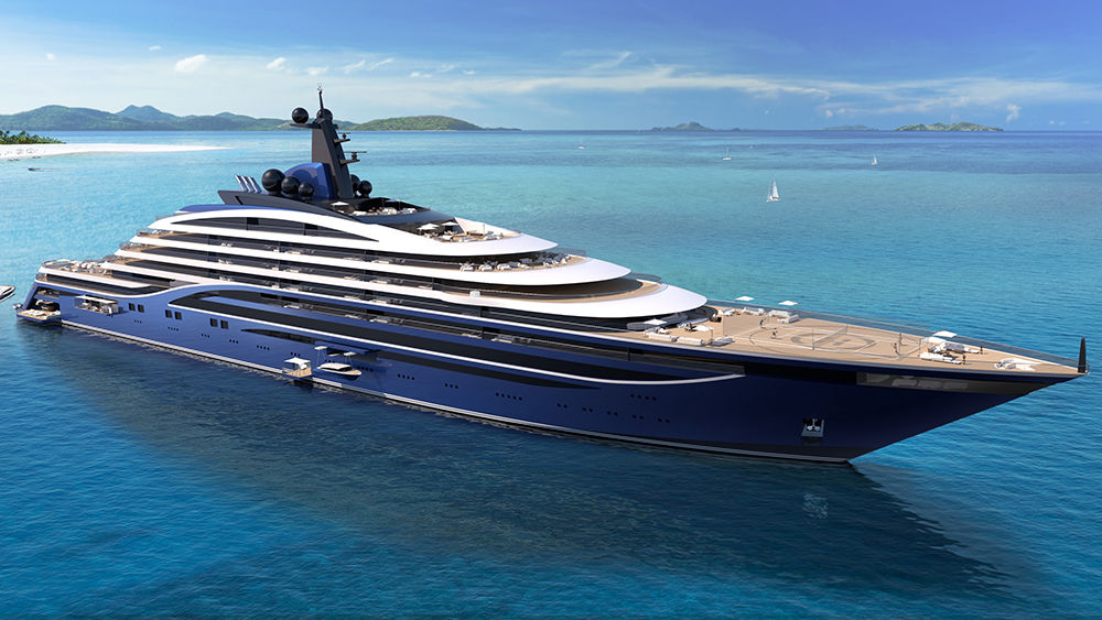Unveiled World's biggest superyacht Somnio, which is to set sail in 2024