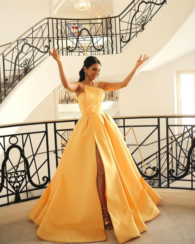 It was all yellow for Indian-origin fashion influencers at the 74th Cannes Film Festival. Plus, other stylish red carpet appearances