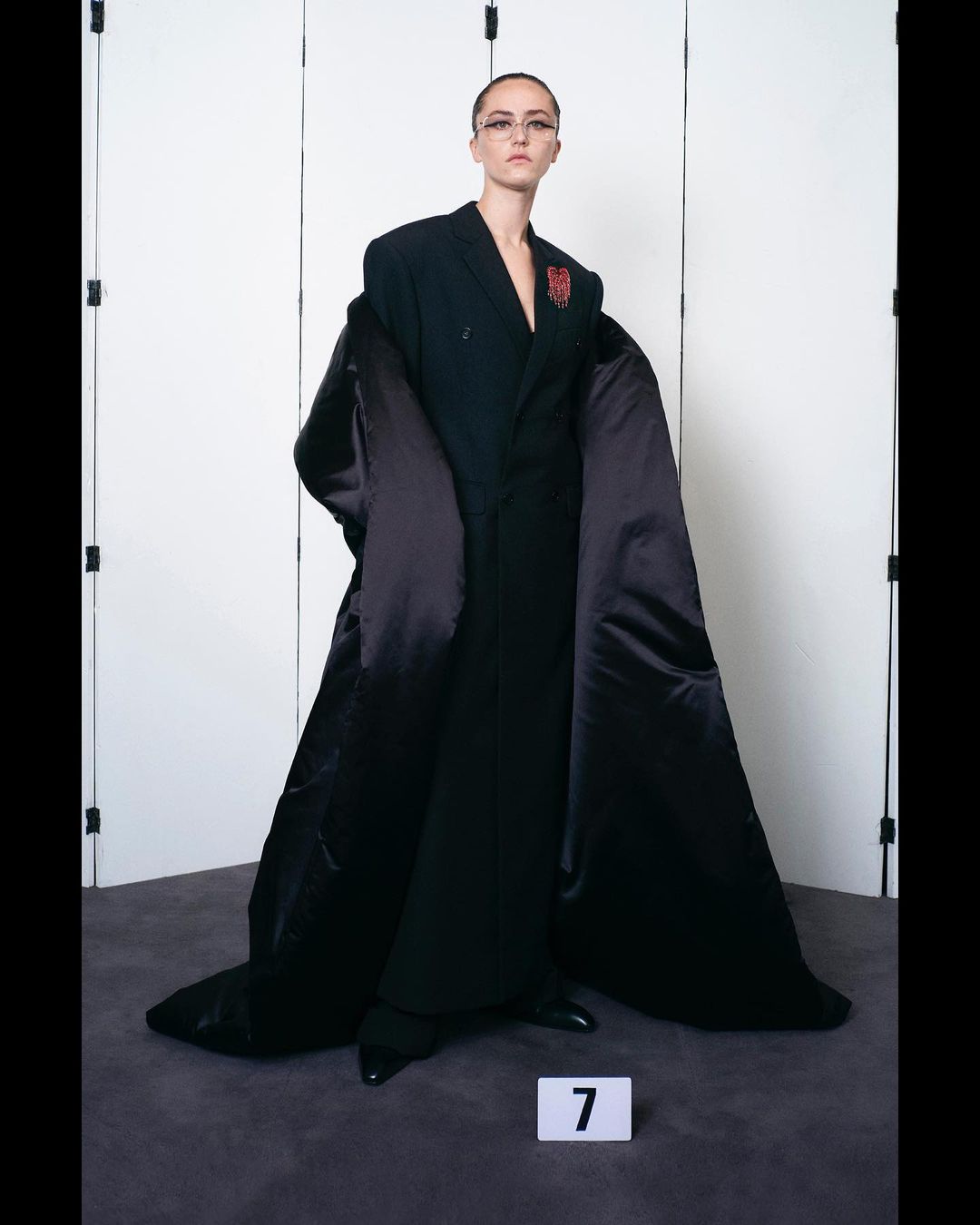 Kamala Harris’ stepdaughter Ella Emhoff walks for Balenciaga