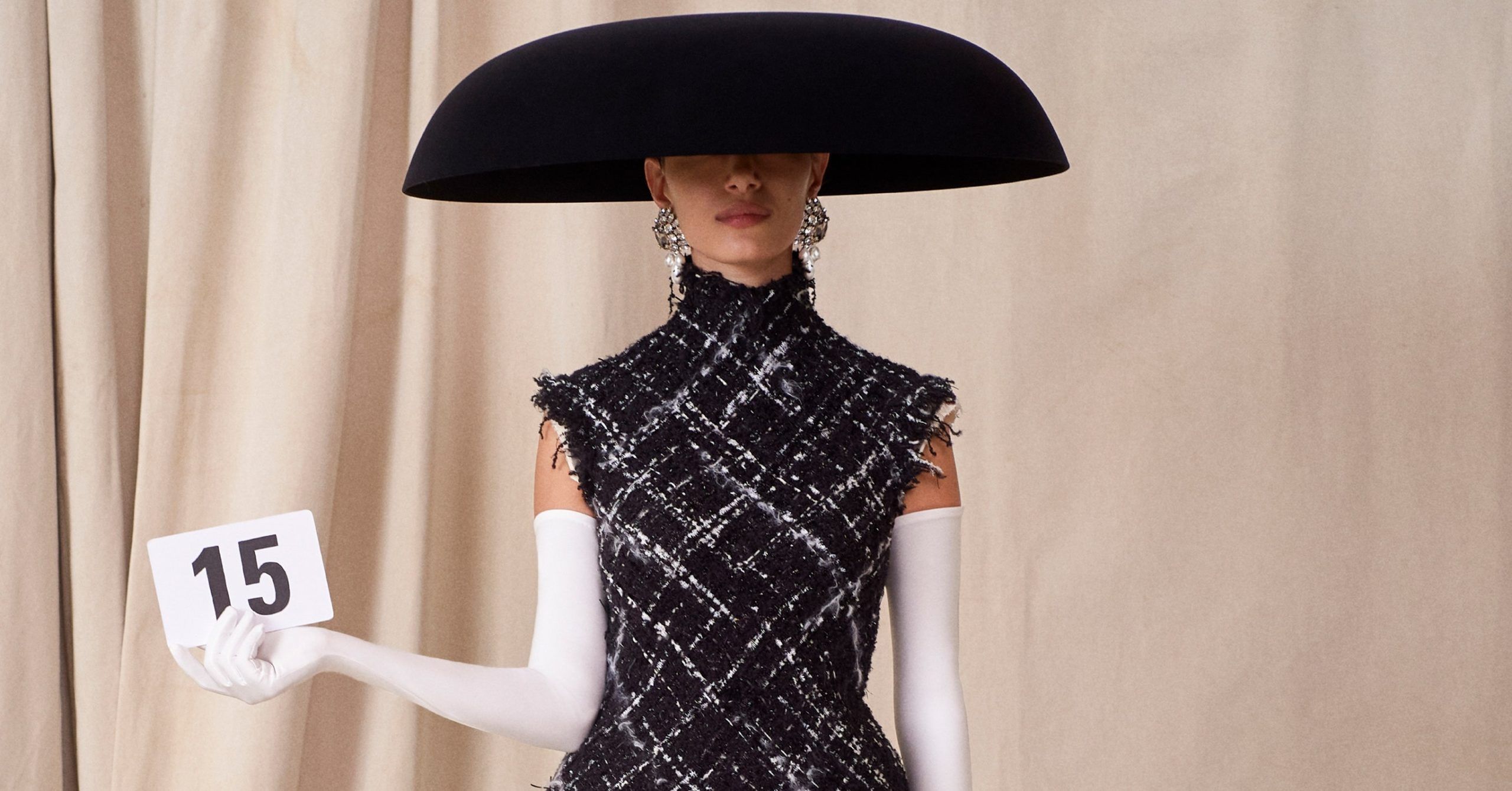 Balenciaga Keeps Focus on Clothes  Not Gimmicks  for Fall 2023 Haute  Couture  Fashionista