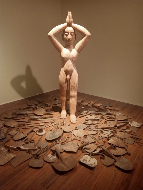 NN Rimzon - The Tools, 1993 Resin, marble dust fiberglass and Iron (1)