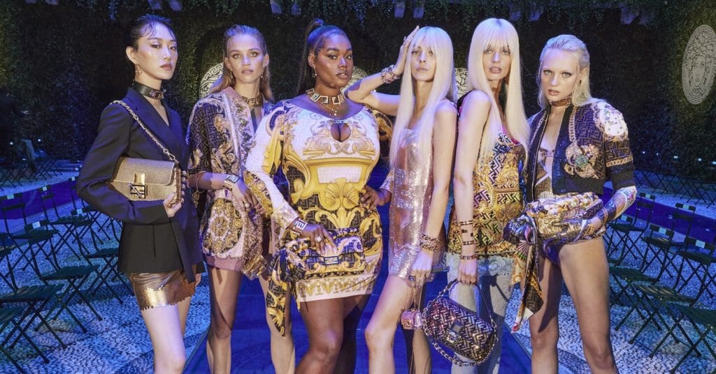 The Fendi x Versace show at Milan Fashion Week left us truly mesmerised