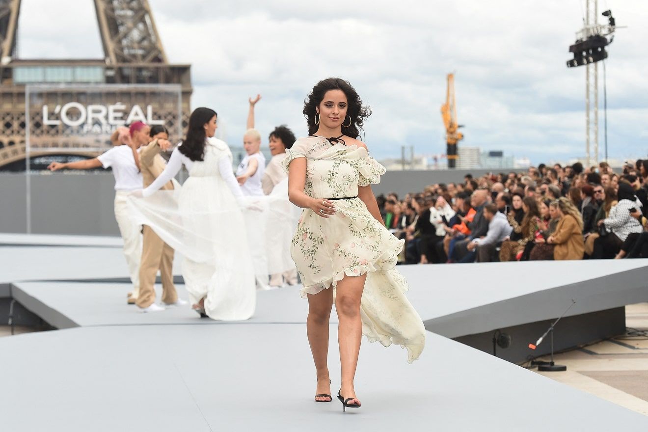 Celebrities at Paris Fashion Week: Camila Cabello