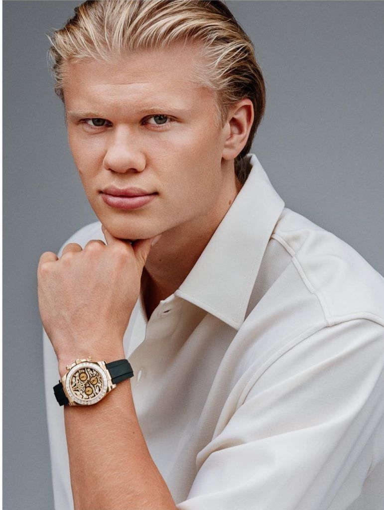 Wristy Business: Erling Haaland, 21, is football’s youngest super watch collector