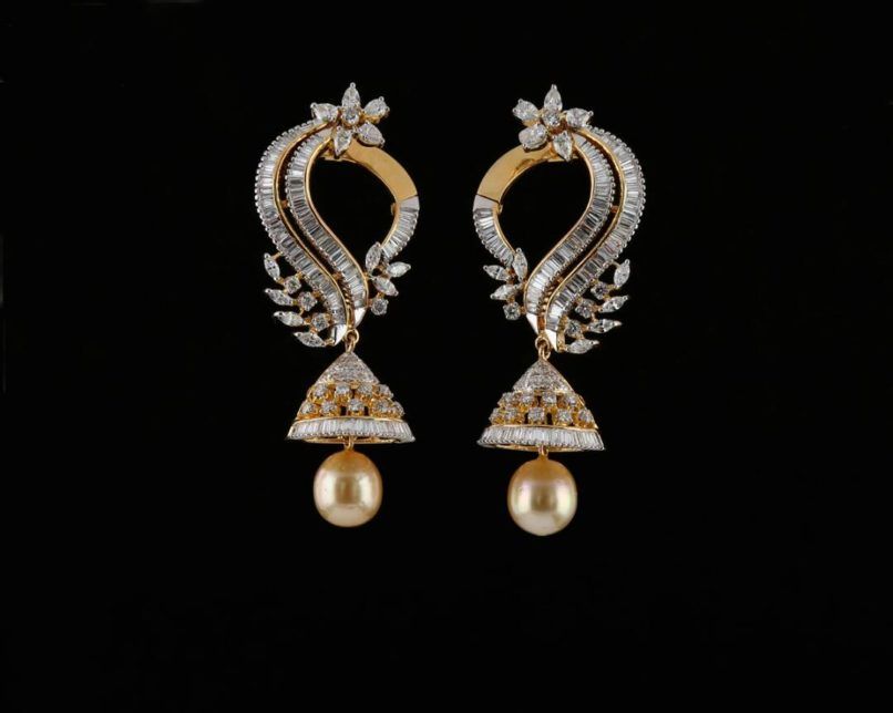 Manik 2025 chand earrings